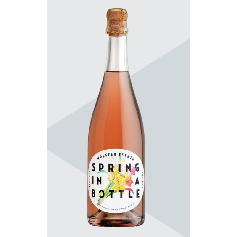 Spring In A Bottle Ros and Blanc de Blanc