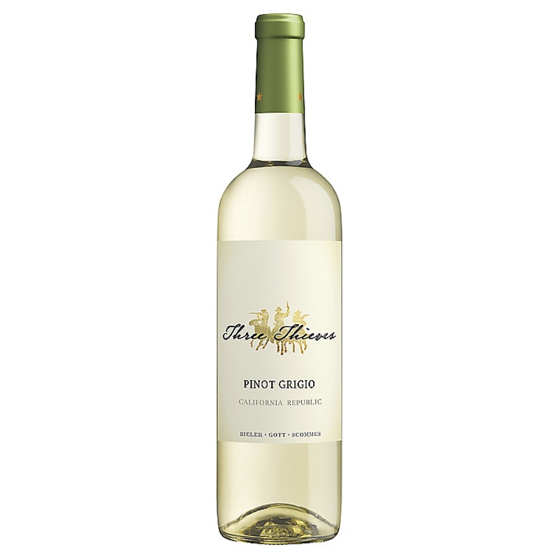 THREE THIEVES PINOT GRIGIO CALIFORNIA 750ML