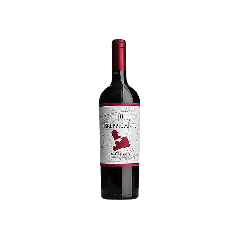 I GREPPI BOLGHERI ROSSO GREPPICANTE 2021 750ML