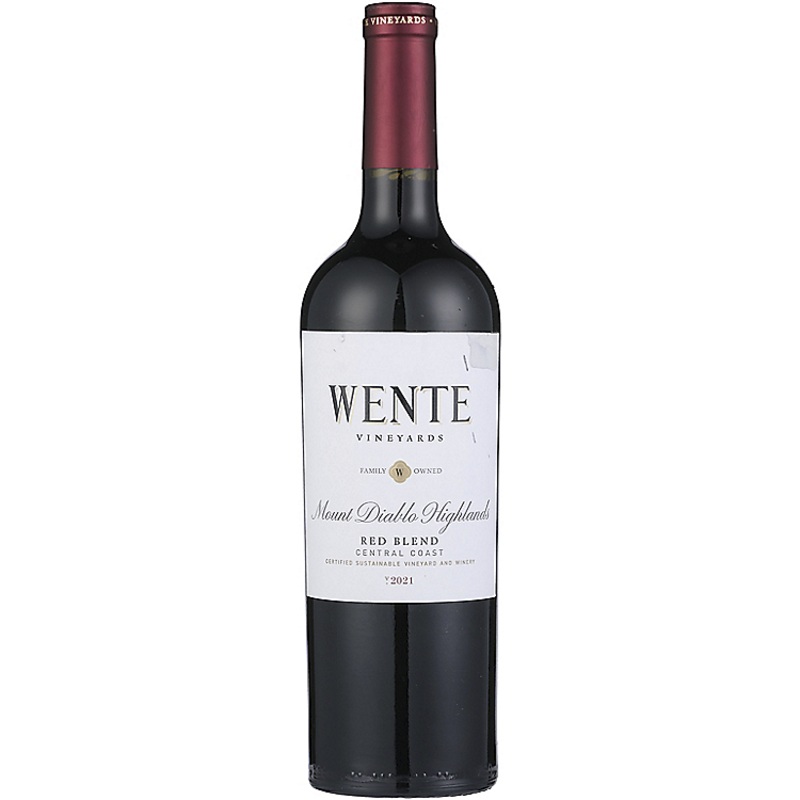 WENTE VINEYARDS RED WINE MOUNT DIABLO HIGHLANDS CENTRAL COAST 750ML