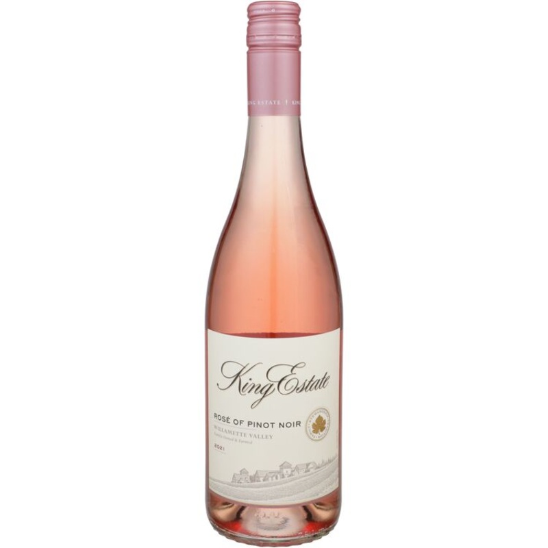 King Estate Pinot Noir Rose Willamette Valley 2021 750ML