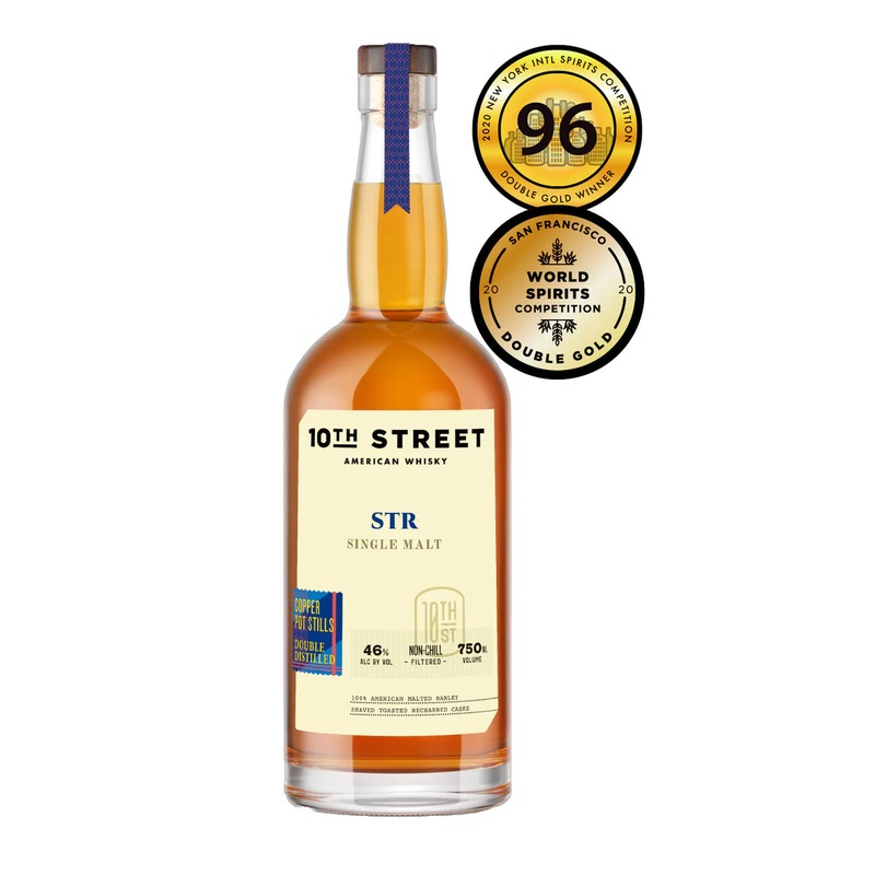 10th Street STR Single Malt Malted Barley 750ml