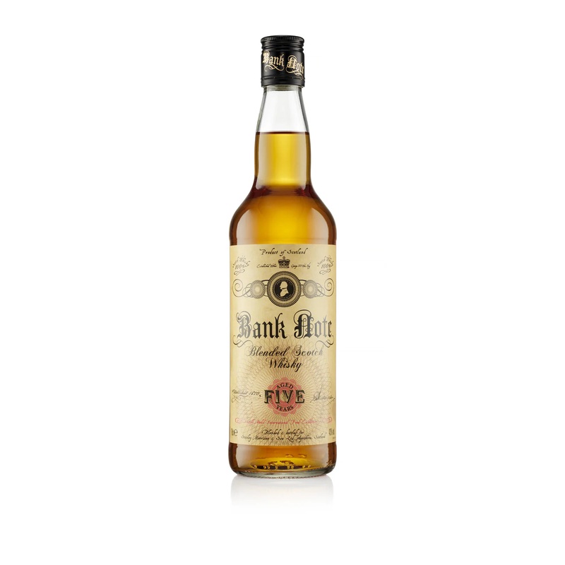 Bank Note Blended Scotch 5years Whiskey 750ml