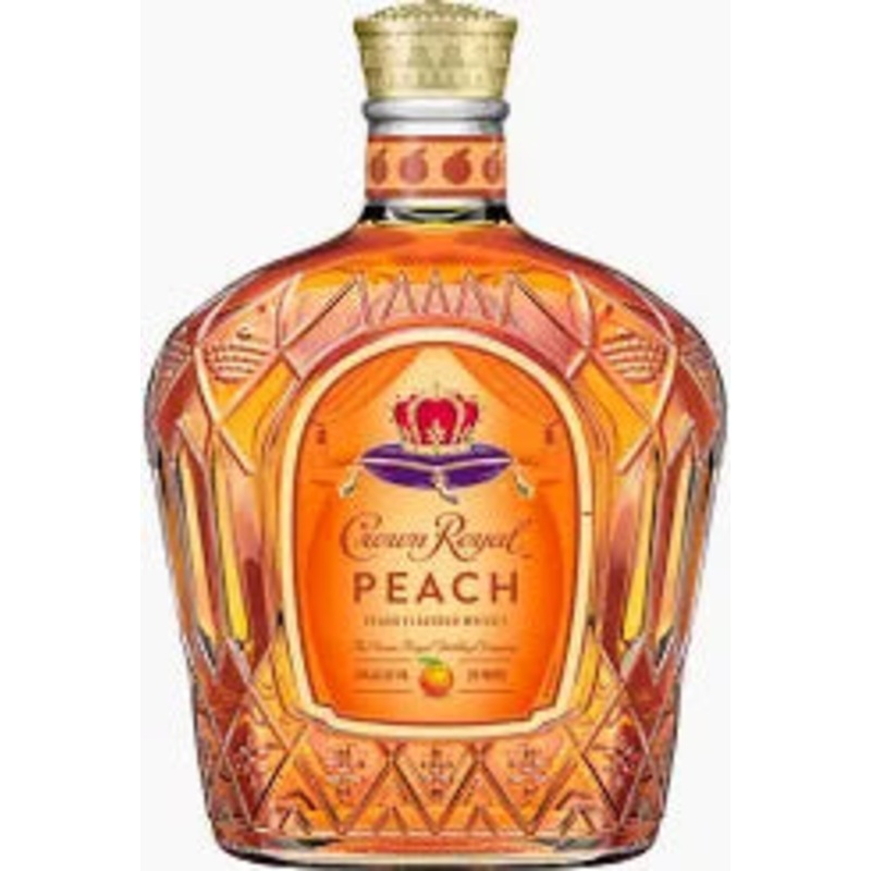 Crown Royal Peach Flavored Whiskey 750ML