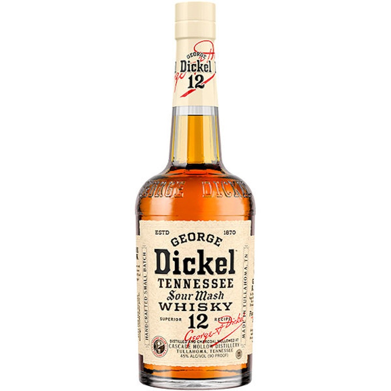 George Dickel Tennessee Sour Mash Whiskey 12years 750ml