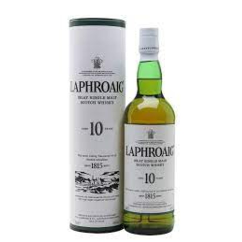 Laphroaig Islay Single Malt Scotch Whisky 10 Years 750ml