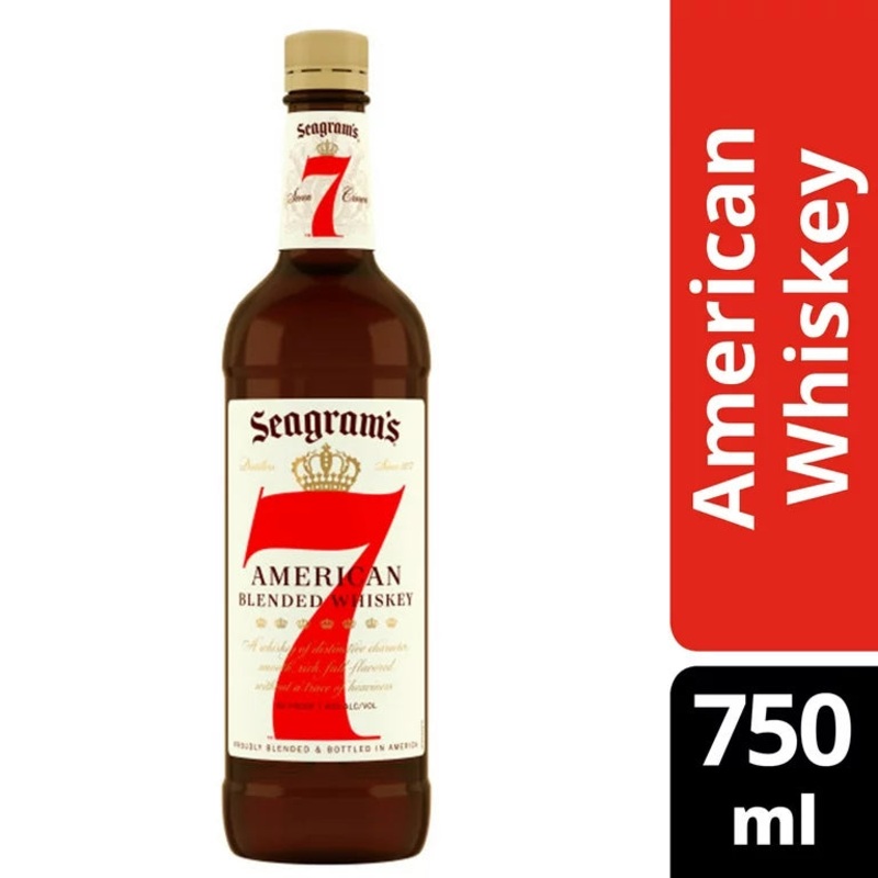 Seagrsms 7 American Blended Whiskey 750ml