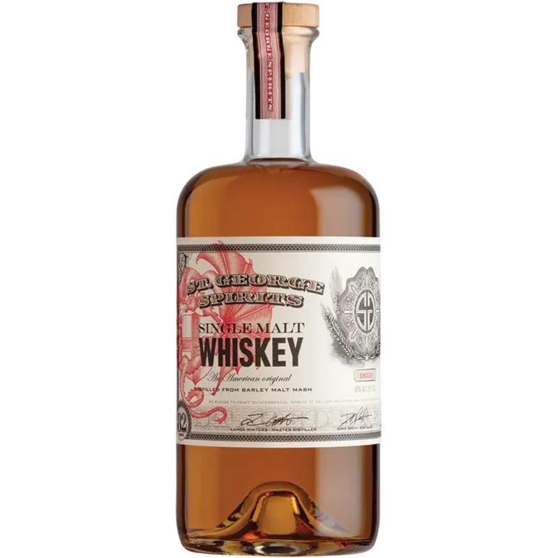 St. George Spirits Single Malt Whiskey 750ml