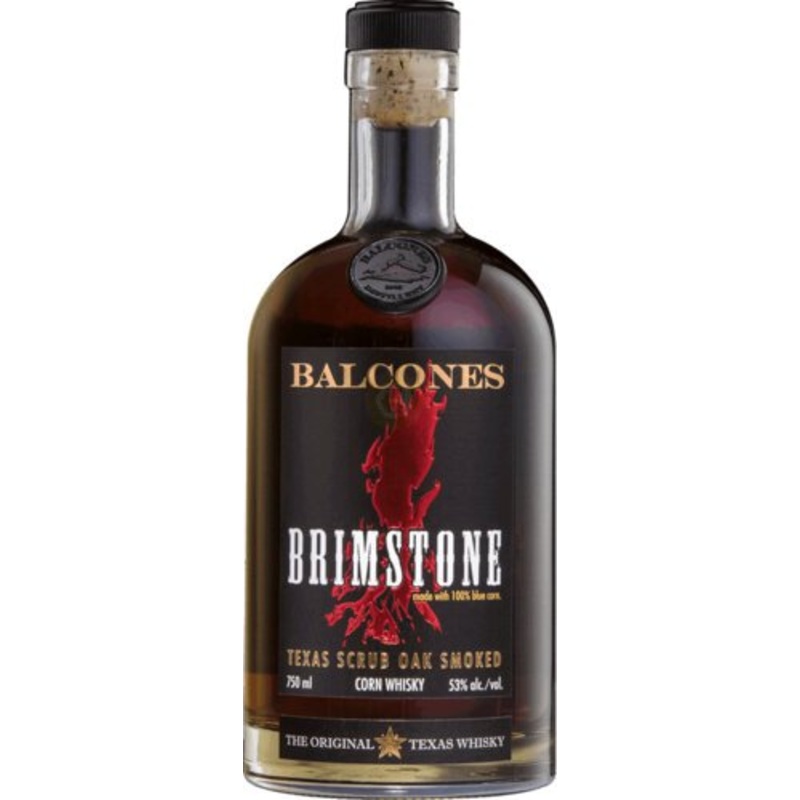 Balcones Brimstone Texas Scrub Oak Smoked Whisky  750
