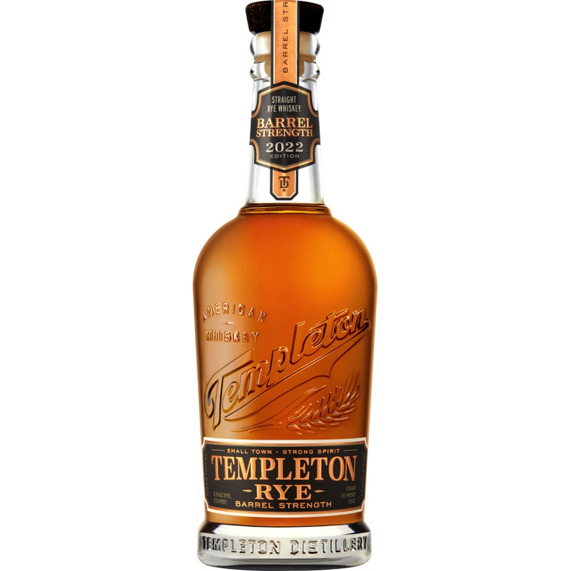 Templeton Barrel Strength Rye