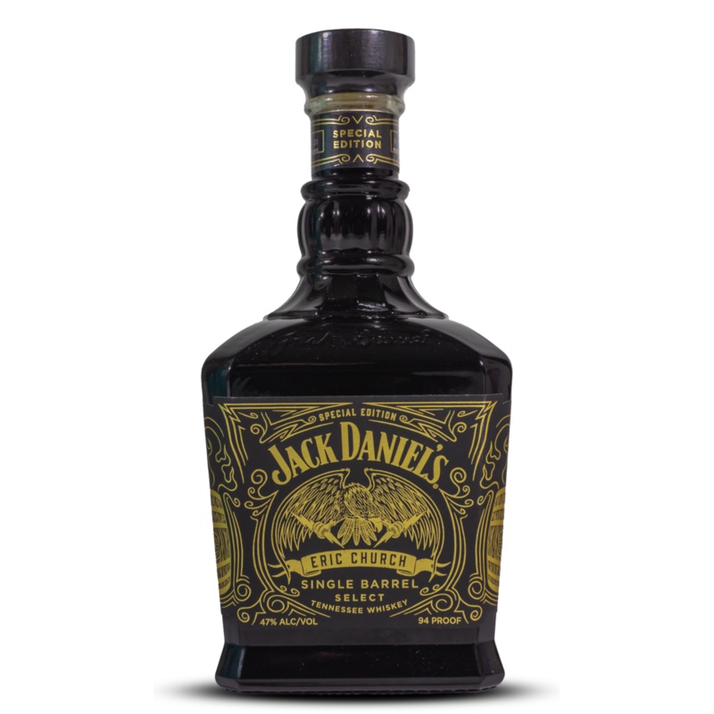 2017 Jack Daniel's Single Barrel Select Limited Edition Eric Church Tour Whiskey 750ml