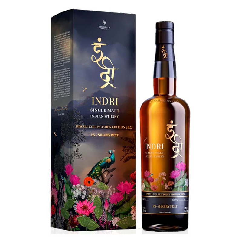 2023 Indri Diwali Collector's Edition Single Malt Indian Whisky 750ml