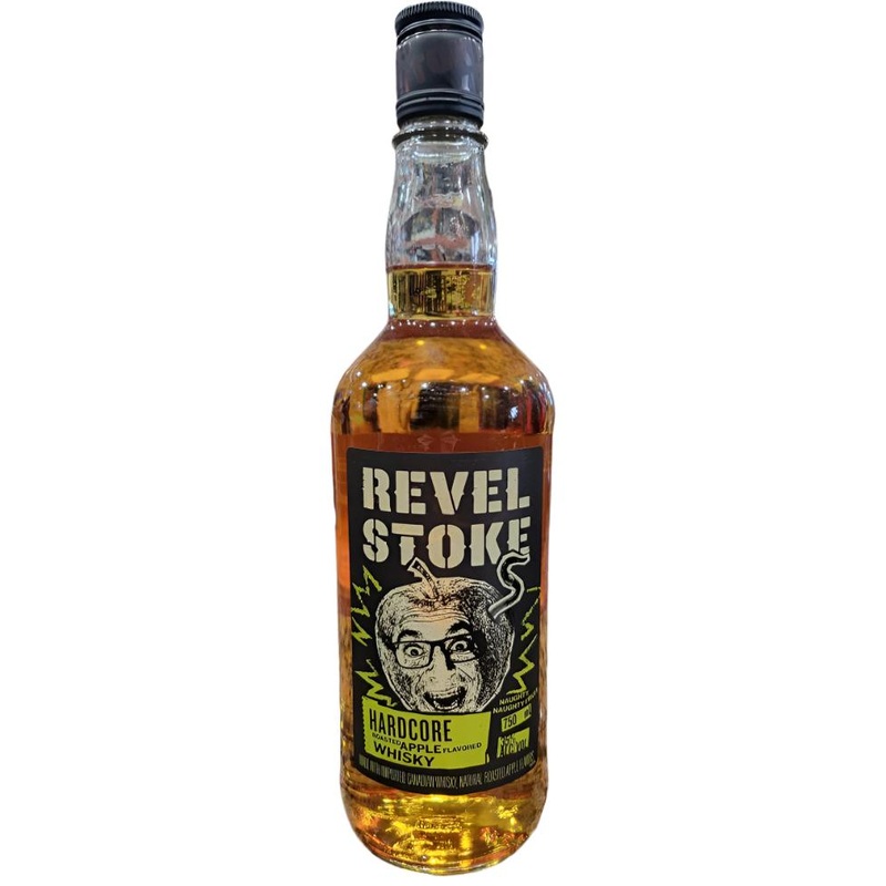 Revel Stoke Hardcore Roasted Apple Flavored Whisky 750ml