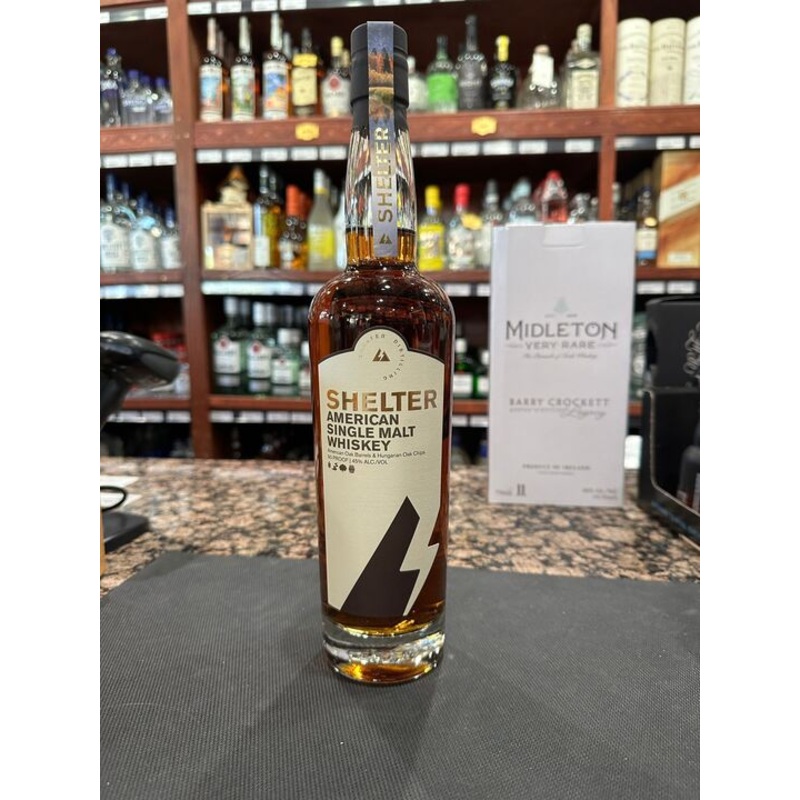 Shelter American Single Malt Whiskey 750ml