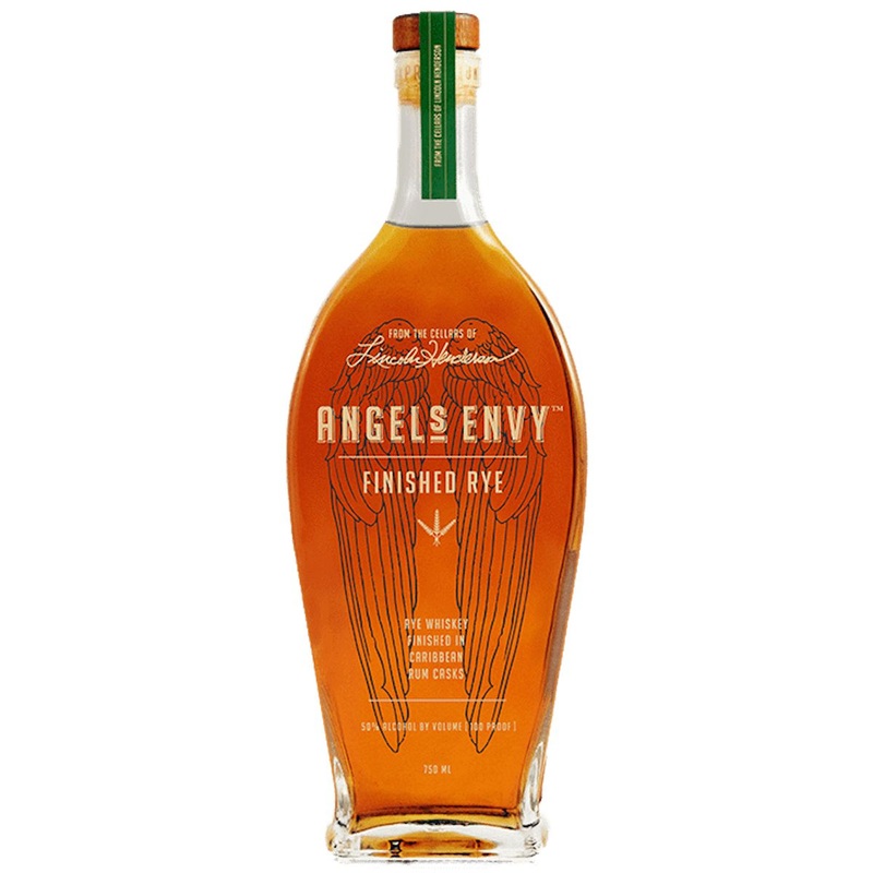 Angel's Envy Rye Whiskey Finished in Caribbean Rum Casks