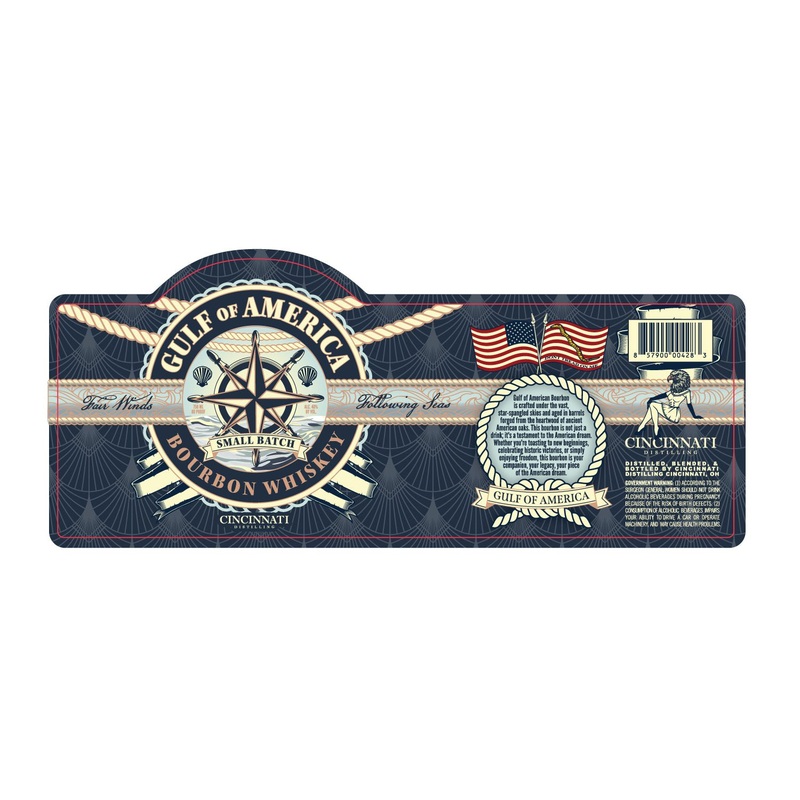 Gulf of America Small Batch Bourbon Whiskey