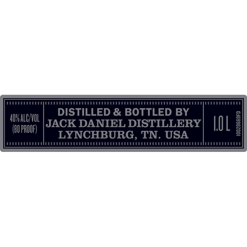 Jack Daniels Gentleman Jack Tennessee Whiskey 1L