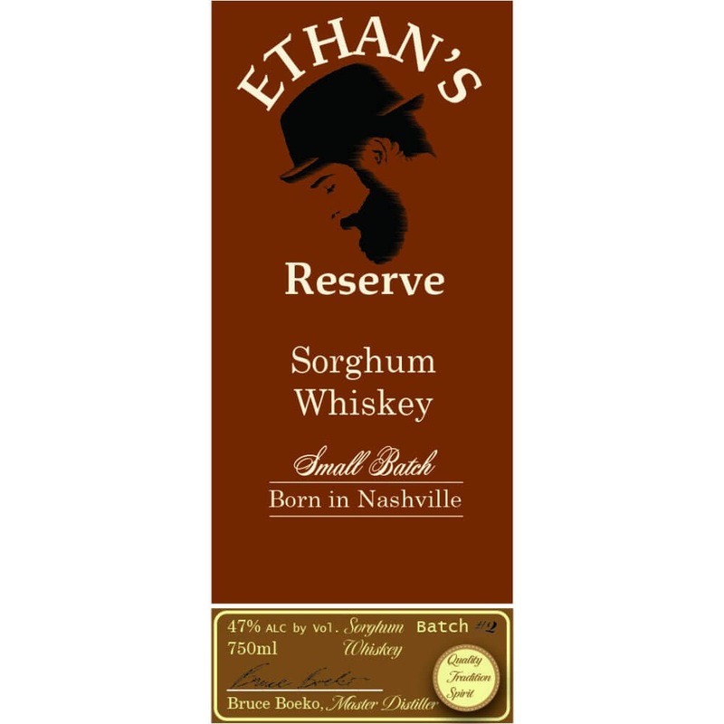 Nashville Craft Distillery Ethans Reserve Sorghum Whiskey