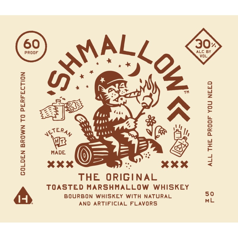 Shmallow Toasted Marshmallow Bourbon Whiskey