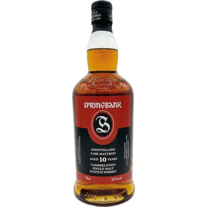Springbank 10 Year Old Amontillado Cask Single Malt Whisky 700ml