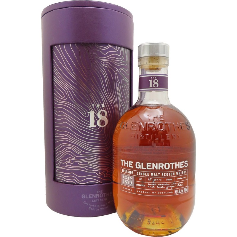 The Glenrothes Single Malt Whisky 18 Year Old 700ml