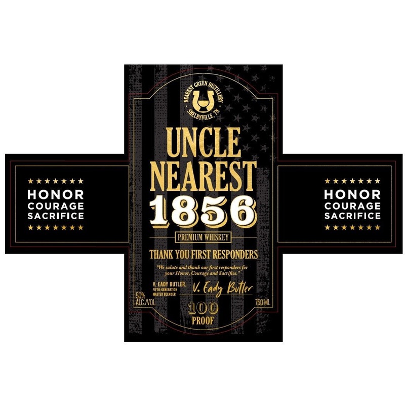 Uncle Nearest 1856 Premium Whiskey First Responders Edition