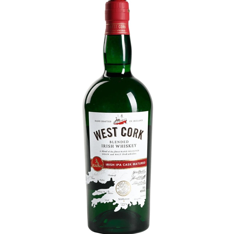 West Cork Irish IPA Cask Matured Whisky 750ml