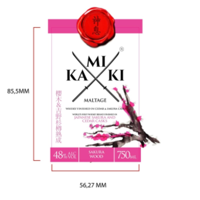 Kamiki Sakura Wood Whiskey