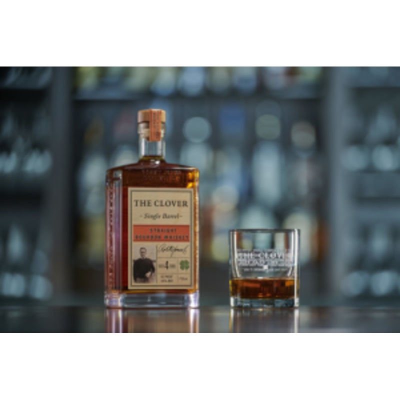 The Clover Stght Bourbon Whiskey 4y