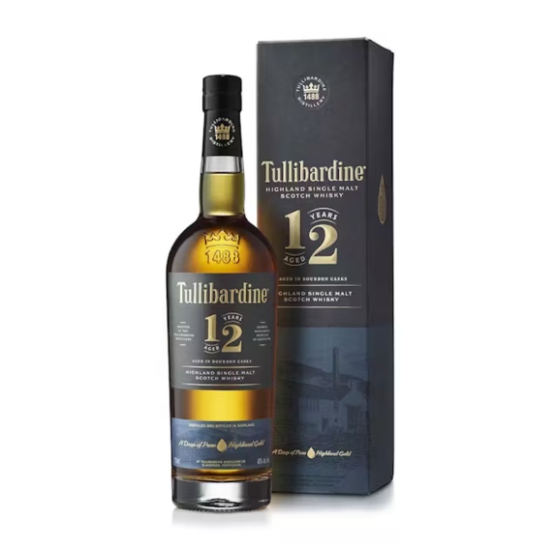 Tullibardine Single Malt Scotch Whisky 12 year old