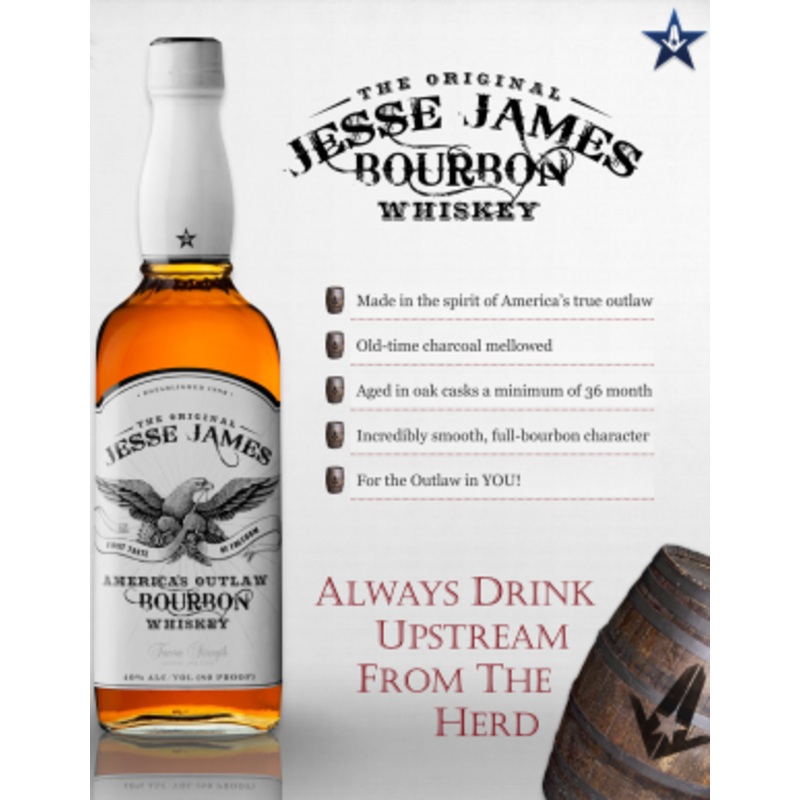 Jesse James American Bourbon Whiskey