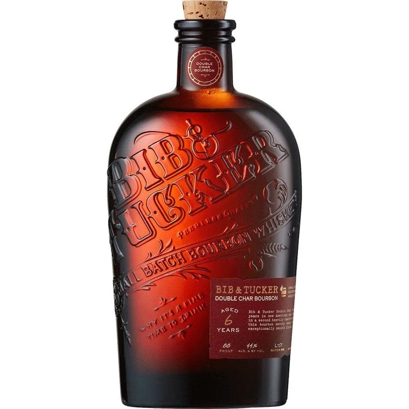 BIB & TUCKER DOUBLE CHAR BOURBON WHISKEY 750ML