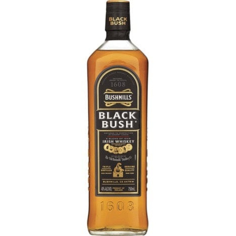 BUSHMILLS BLACK BUSH 80 750ML