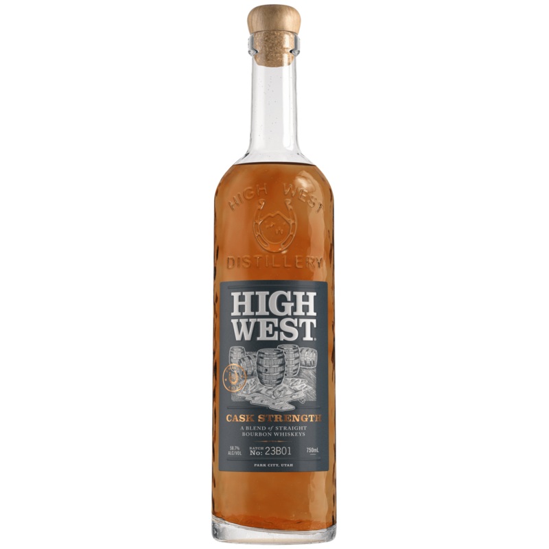 HIGH WEST BOURBON CASK STRENGTH 750ML C/O