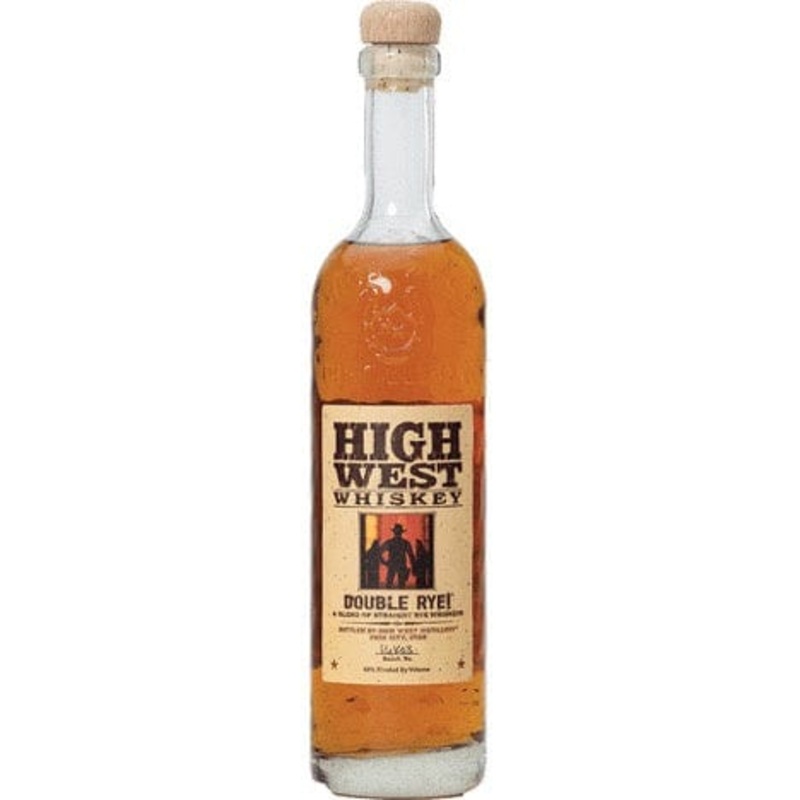 HIGH WEST WSKY DOUBLE RYE 750ML