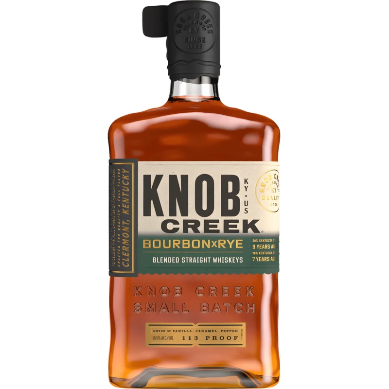 KNOB CREEK BOURBON & RYE 113PRF 750ML