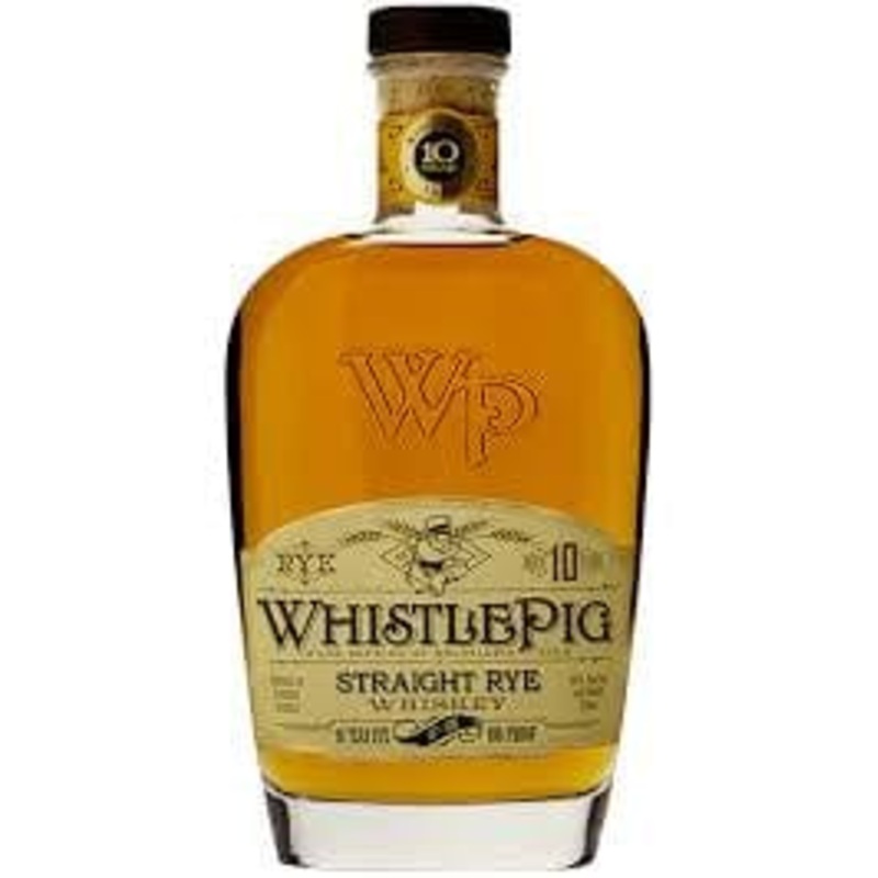 WHISTLEPIG RYE 10YR 100PF 750ML