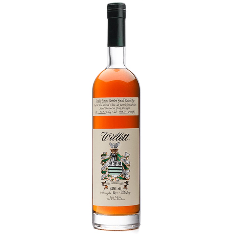 WILLETT 4YR RYE 750ML