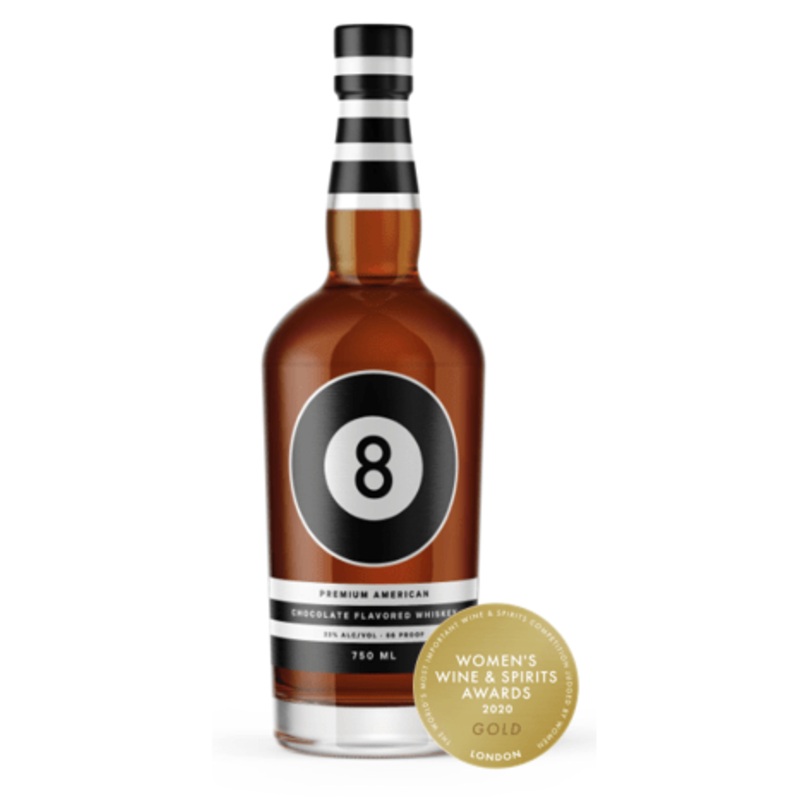 8- BALL CHOCOLATE WHISKEY 750ML