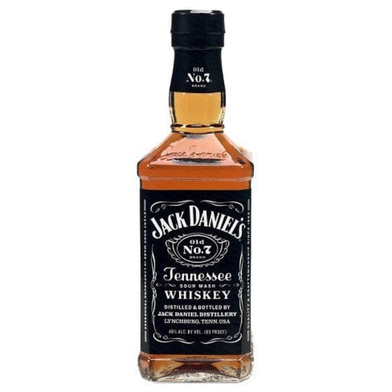 JACK DANIEL'S BLACK WHISKEY 375ML