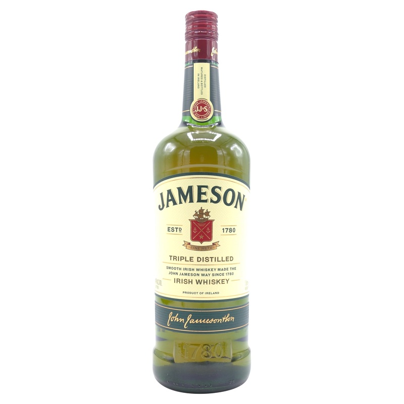 JAMESON IRISH WHISKEY 80 1.0L