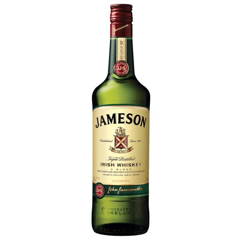 JAMESON IRISH WHISKEY 80 750ML