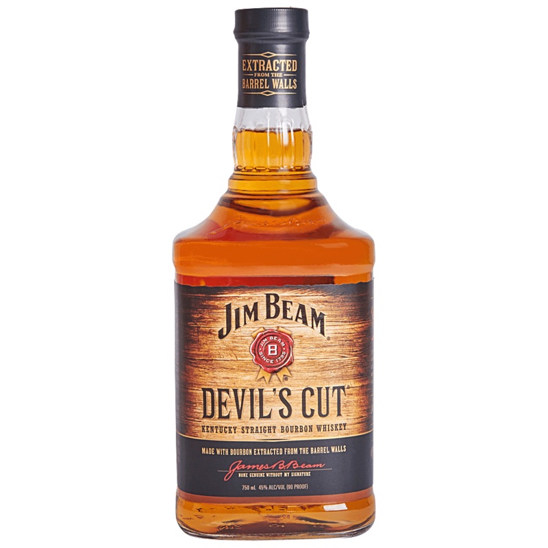 JIM BEAM BOURBON DEVIL'S CUT 90 750ML