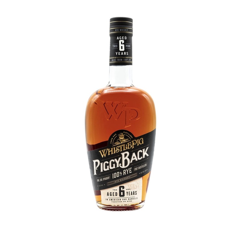 WHISTLEPIG PIGGYBACK 6YR RYE 750ML