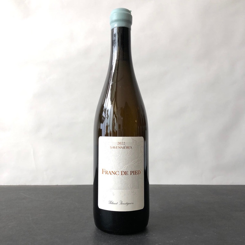 2022 Thibaud Boudignon Savennieres  "Franc de Pied du Clos de la Hutte", Loire, France