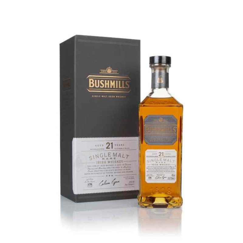 BUSHMILLS SINGLE MALT 21YR IRSH WHISKEY 750ML