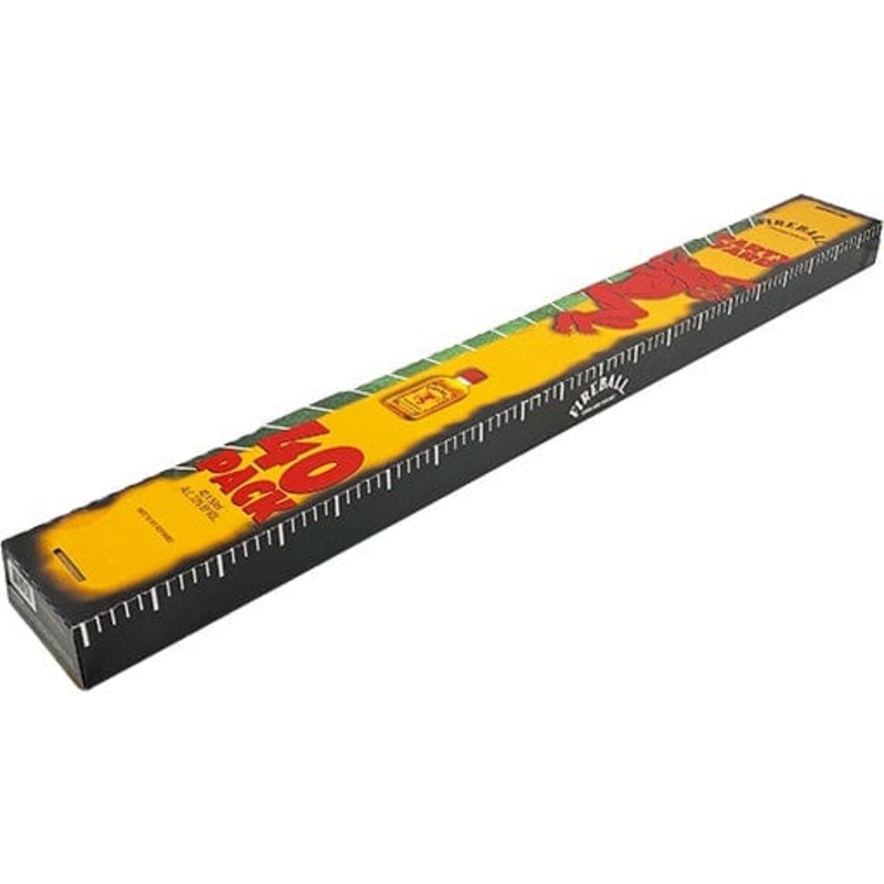 FIREBALL CINNAMON WHISKY PARTY YARD 40 PACK 50ML