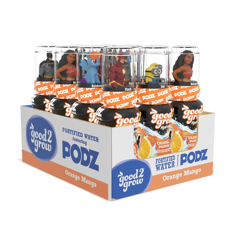 good2grow Podz Orange Mango 12 Pack (10 oz Bottles)