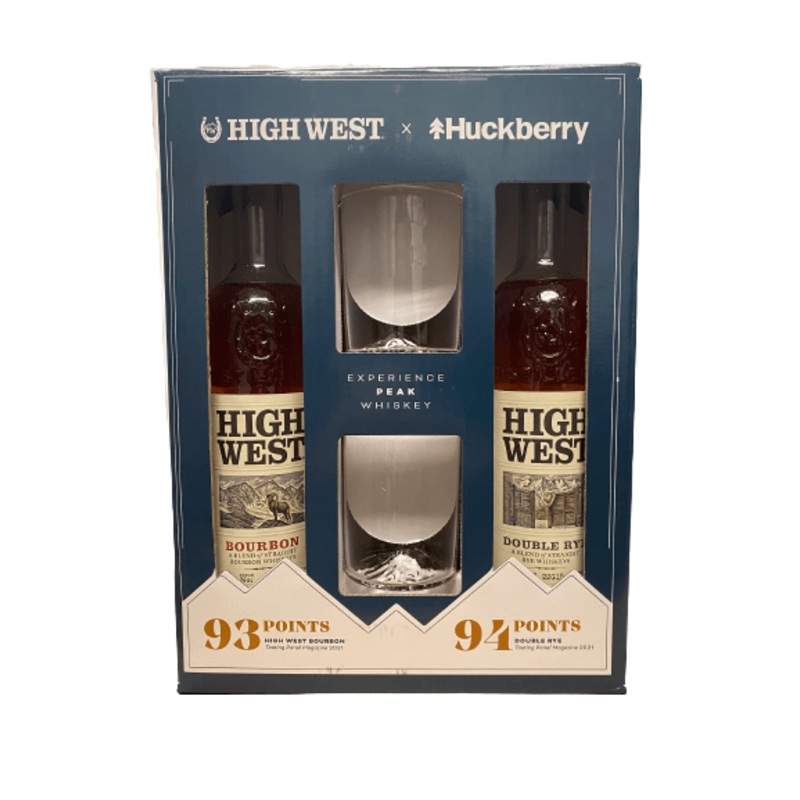 HIGH WEST BOURBON DOUBLE RYE GIFT SET