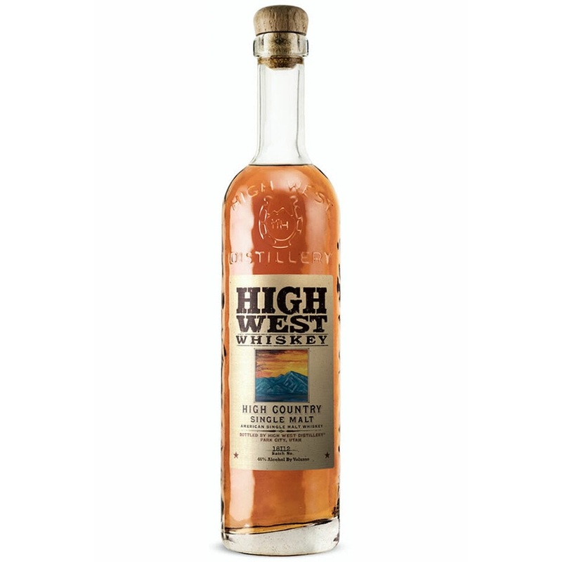 HIGH WEST HIGH COUNTRY AMERICAN SINGLE MALT 750ML C/O